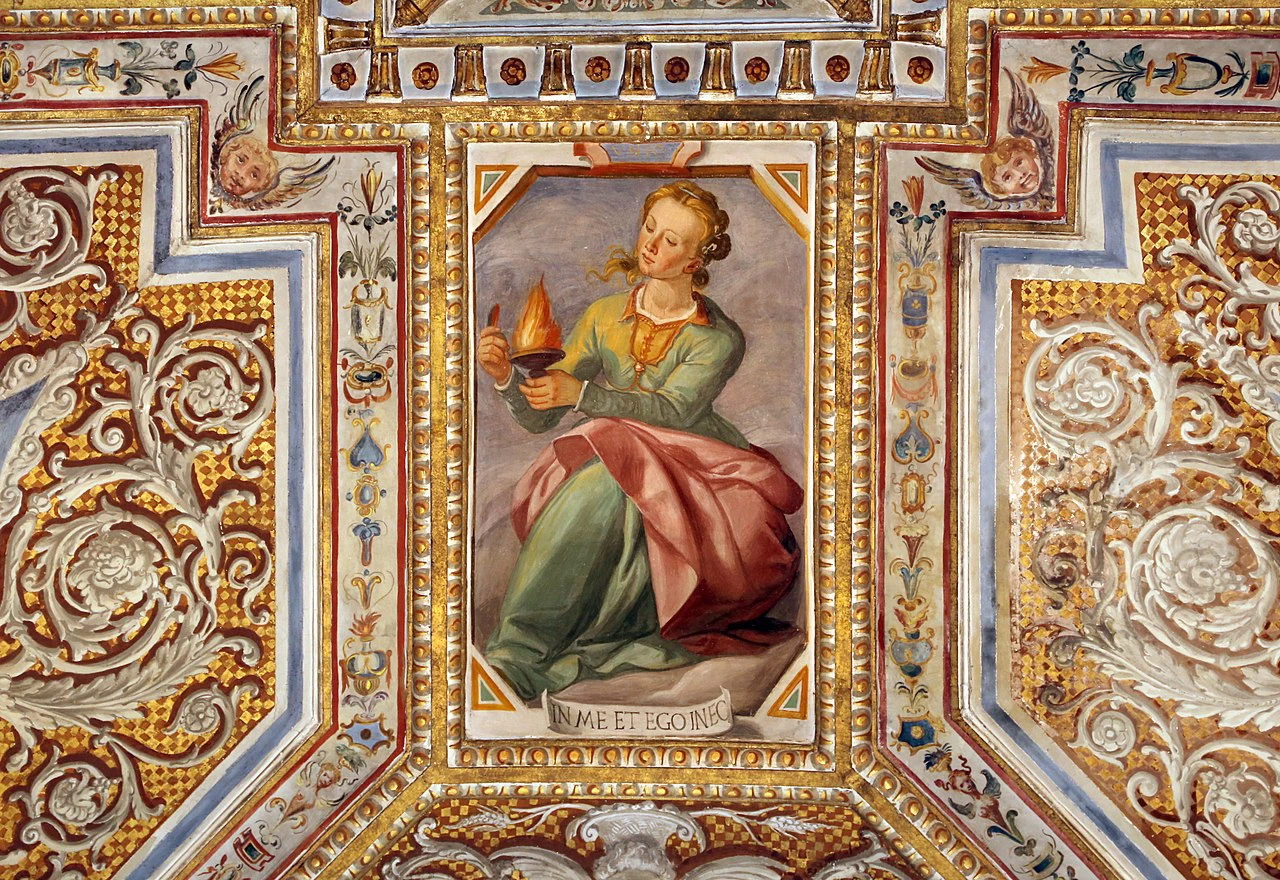 Cappella Serragli in San Marco - Firenze, la volta, Unione